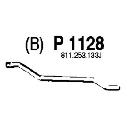 Foto Tubo gas scarico FENNO P1128