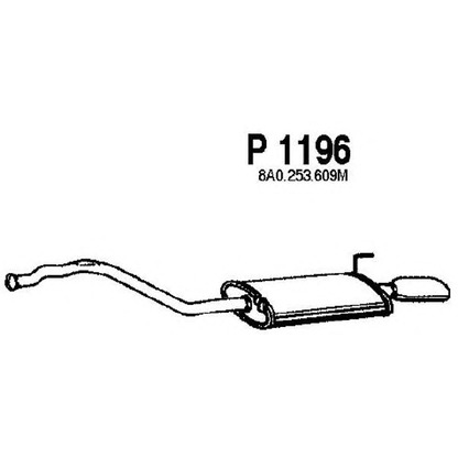 Foto Silenciador posterior FENNO P1196