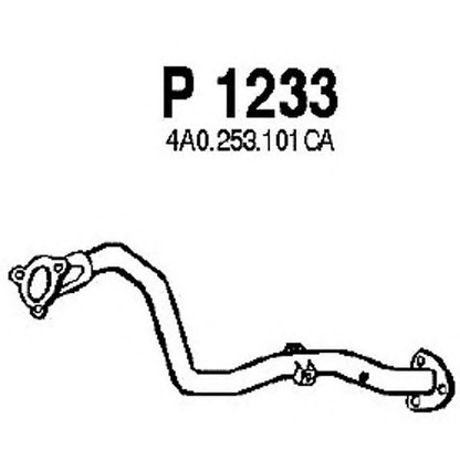 Photo Exhaust Pipe FENNO P1233