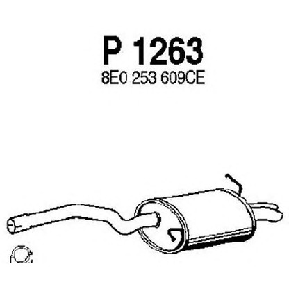 Foto Silenciador posterior FENNO P1263