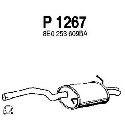 Foto Silenciador posterior FENNO P1267