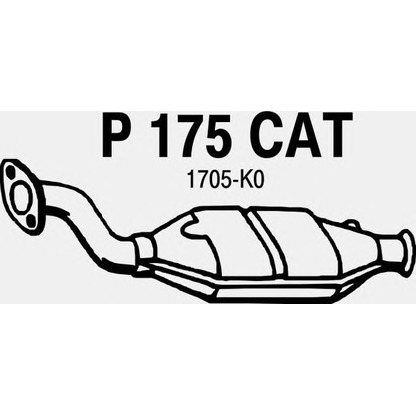 Photo Catalyseur FENNO P175CAT