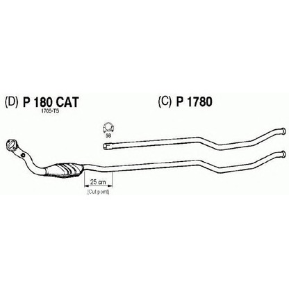 Photo Catalyseur FENNO P180CAT