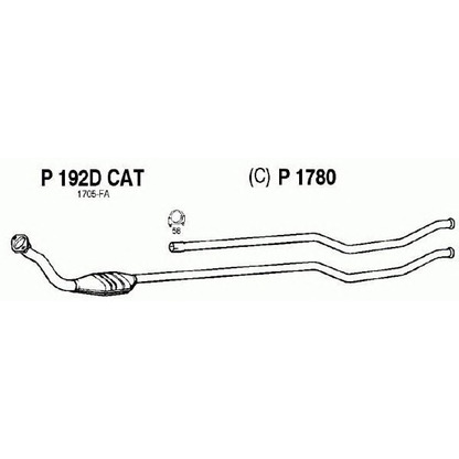 Zdjęcie Katalizator FENNO P192DCAT