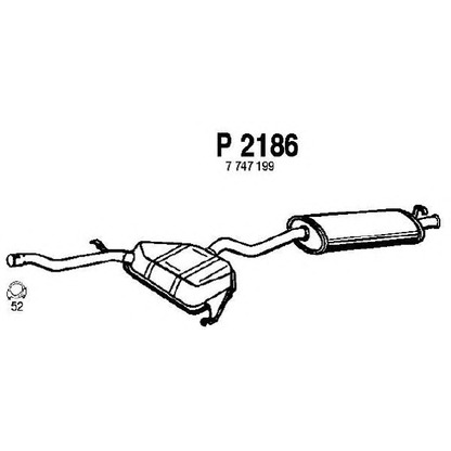 Photo End Silencer FENNO P2186