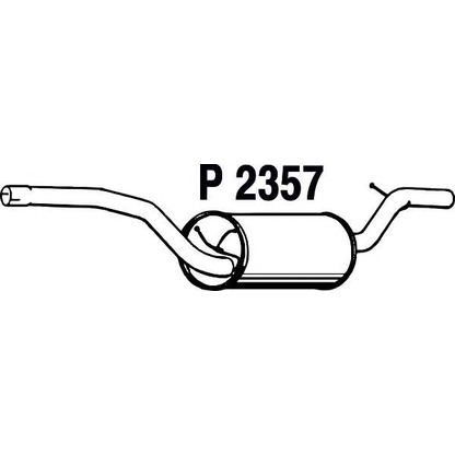 Foto Endschalldämpfer FENNO P2357