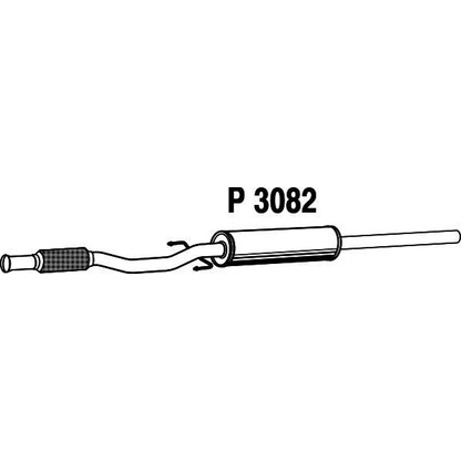 Photo Middle Silencer FENNO P3082