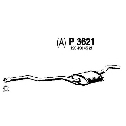 Photo Middle Silencer FENNO P3621