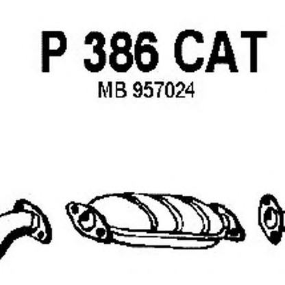 Foto Catalizzatore FENNO P386CAT