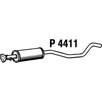 Photo End Silencer FENNO P4411