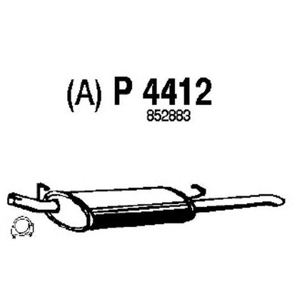 Photo End Silencer FENNO P4412