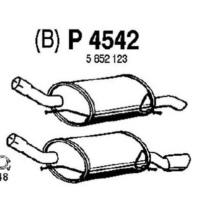 Photo End Silencer FENNO P4542