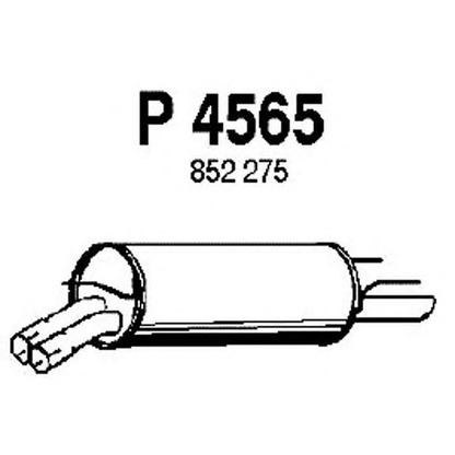 Photo End Silencer FENNO P4565