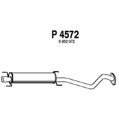 Photo Middle Silencer FENNO P4572