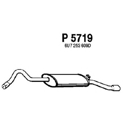 Foto Silenciador posterior FENNO P5719