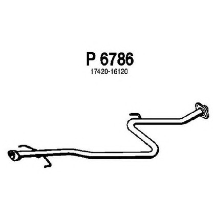 Photo Exhaust Pipe FENNO P6786