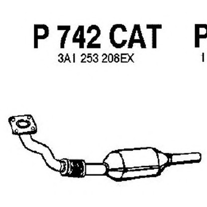 Foto Catalizzatore FENNO P742CAT