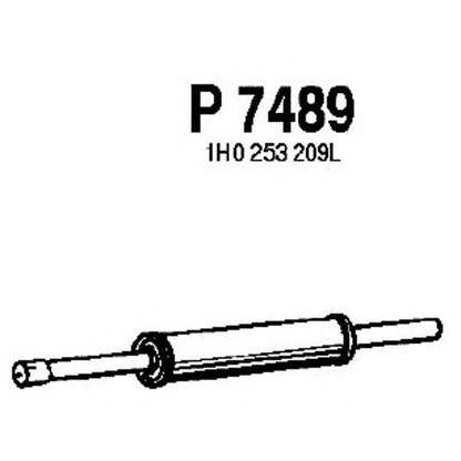 Foto Silenziatore anteriore FENNO P7489