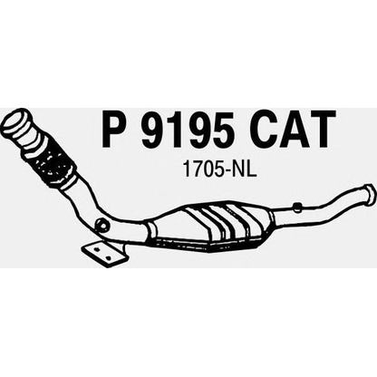 Zdjęcie Katalizator FENNO P9195CAT