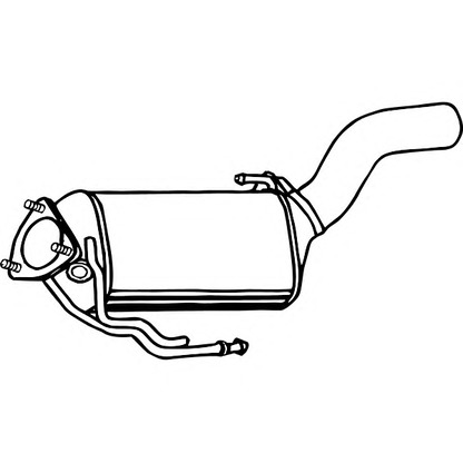 Photo Soot/Particulate Filter, exhaust system FENNO P9973DPF