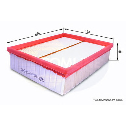 Photo Filtre à air COMLINE CHY12267