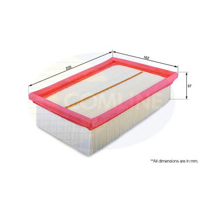 Foto Filtro de aire COMLINE CNS12298