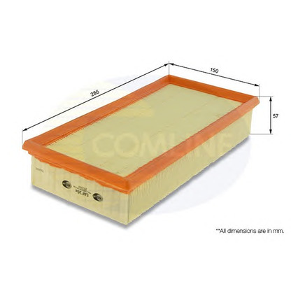 Photo Air Filter COMLINE EAF394