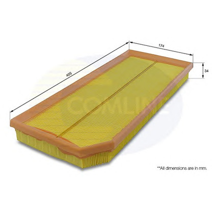 Photo Filtre à air COMLINE EAF851