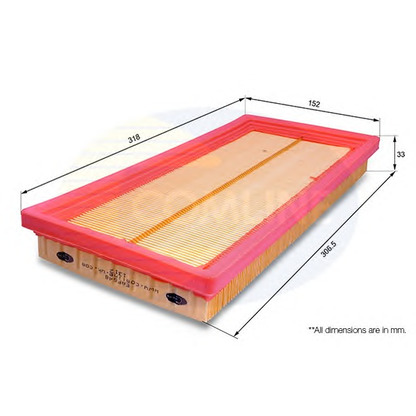 Photo Air Filter COMLINE EAF648