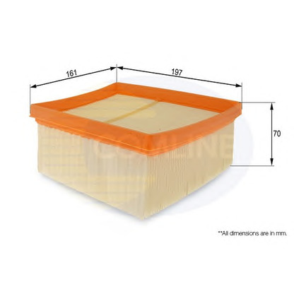 Foto Filtro de aire COMLINE EAF708