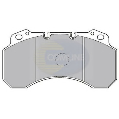 Фото Комплект тормозных колодок, дисковый тормоз COMLINE CBP9033