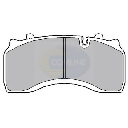 Photo Brake Pad Set, disc brake COMLINE CBP9060