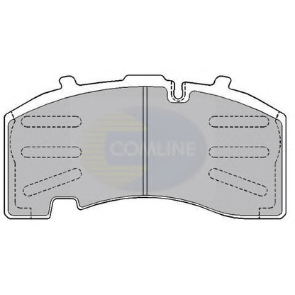 Photo Brake Pad Set, disc brake COMLINE CBP9062K