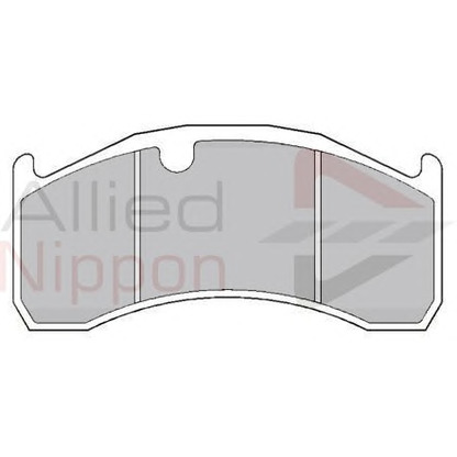 Photo Brake Pad Set, disc brake COMLINE ACV051KPX