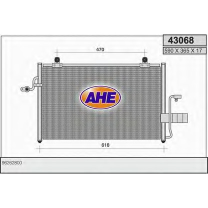 Photo Condenser, air conditioning AHE 43068