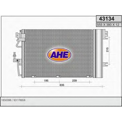 Photo Condenser, air conditioning AHE 43134