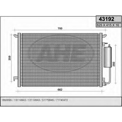 Foto Condensatore, Climatizzatore AHE 43192