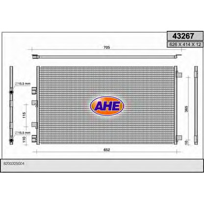 Foto Condensatore, Climatizzatore AHE 43267