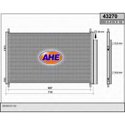 Foto Condensador, aire acondicionado AHE 43270