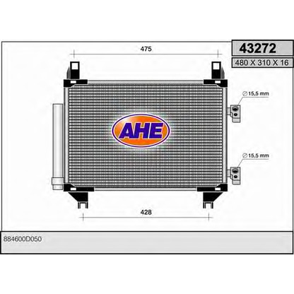 Foto Kondensator, Klimaanlage AHE 43272