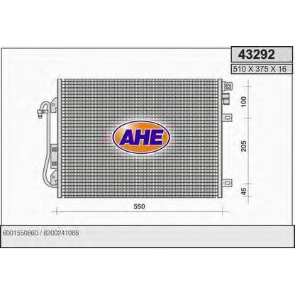 Foto Condensador, aire acondicionado AHE 43292