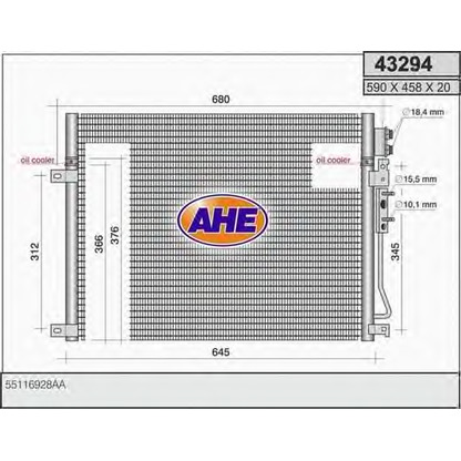 Foto Condensador, aire acondicionado AHE 43294