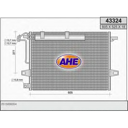 Photo Condenser, air conditioning AHE 43324