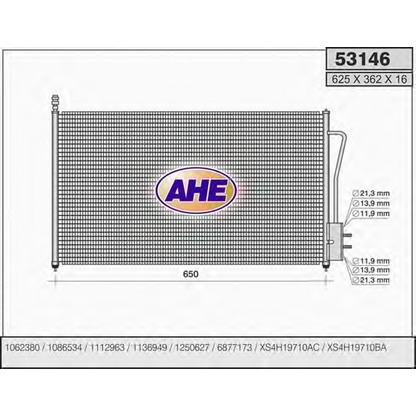 Photo Condenser, air conditioning AHE 53146