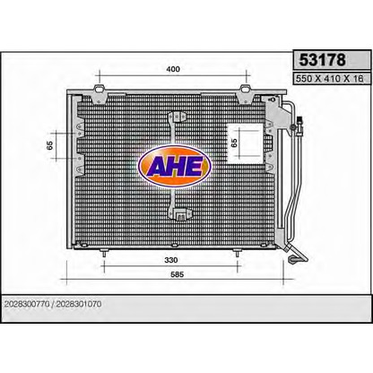 Foto Condensador, aire acondicionado AHE 53178