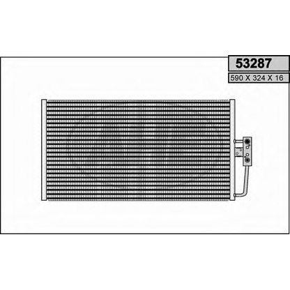 Photo Condenser, air conditioning AHE 53287