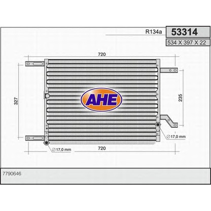 Foto Condensatore, Climatizzatore AHE 53314