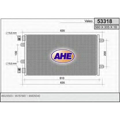 Foto Condensador, aire acondicionado AHE 53318