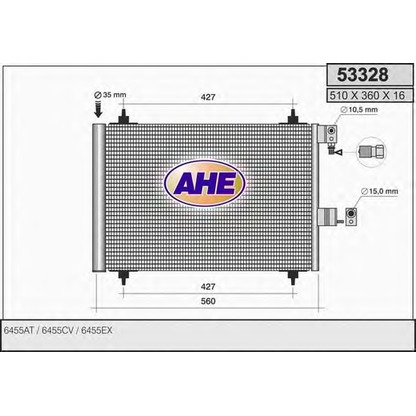 Photo Condenser, air conditioning AHE 53328