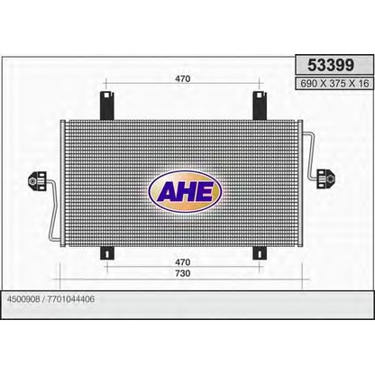 Foto Condensador, aire acondicionado AHE 53399